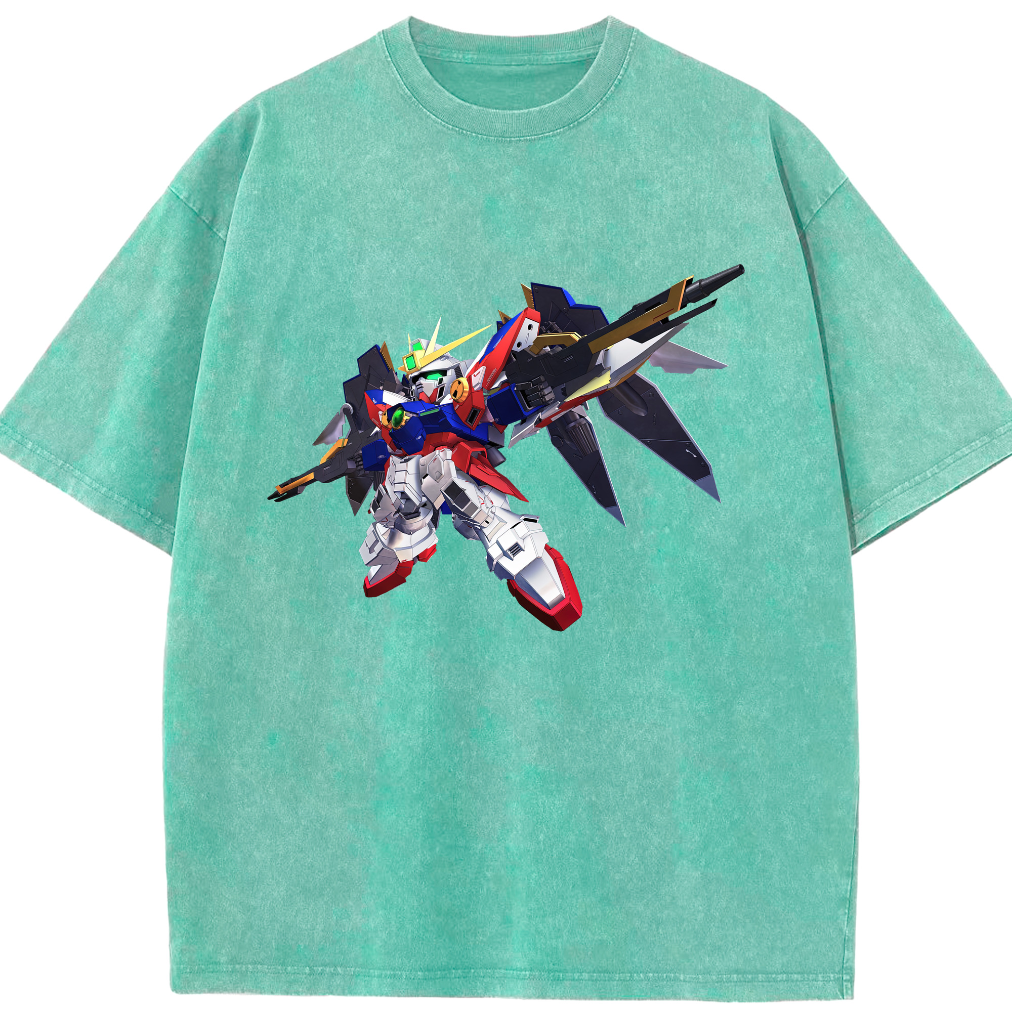 （画像用） 機動戦士ガンダム Mobile Suit Gundam 綿100% ヴィンテージ風 半袖Tシャツ（フロントプリント）